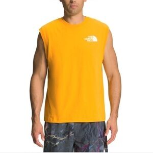 THE NORTH FACE Men's Never Stop Exploring Tank Tank - Summit Gold